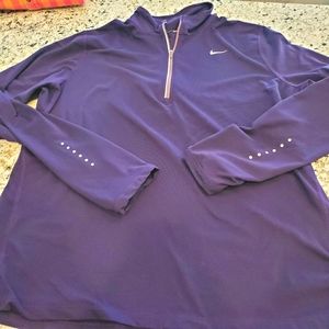 Nike Dri Fit Half Zip Running Shirt